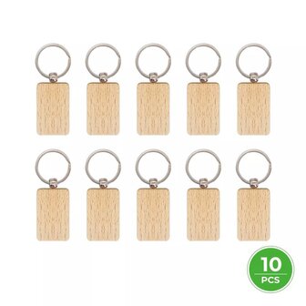 Houten sleutelhangers AR (10x) - xTool