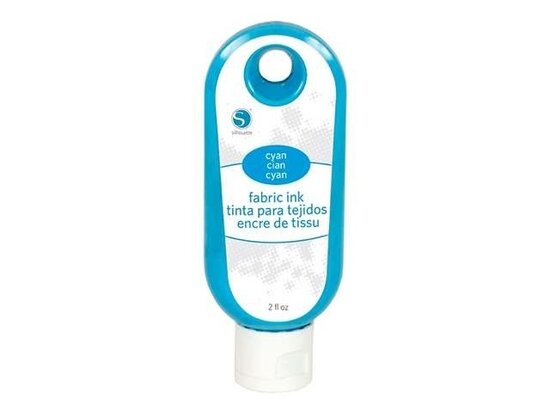 Cyaan - Textiel Inkt 59ml SILHOUETTE