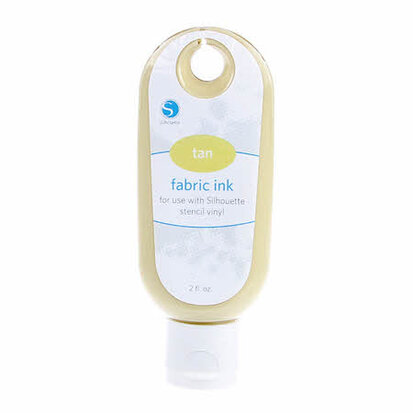 Beige - Textiel Inkt 59ml SILHOUETTE