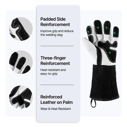 35,56 cm Laser Welding Gloves for xTool MetalFab