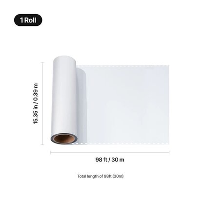 xTool DTF Silver Foil Film Roll 30m DiDEMCO