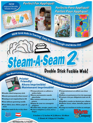 Steam A Seam 2 - 23cm x 30,5cm (5x)
