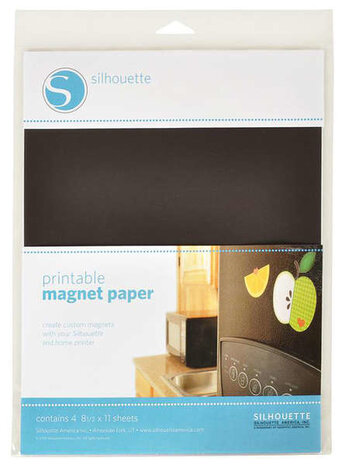 Printbaar Magnetisch Papier SILHOUETTE