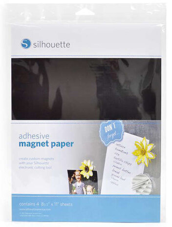 Oefenen ik ontbijt Afkeer Zelfklevend Magnetisch Papier SILHOUETTE - Silhouette-winkel.com