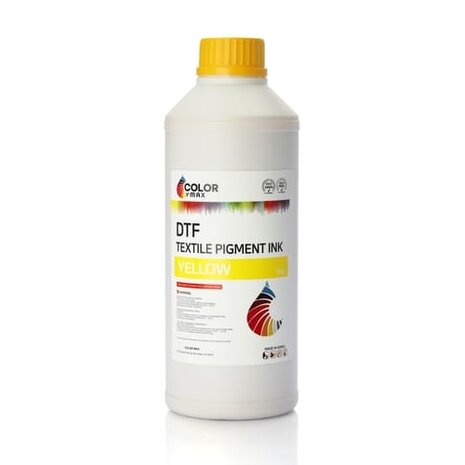 DTF Ink - Geel 1000ml 't Dreefhusy Belgi&euml;