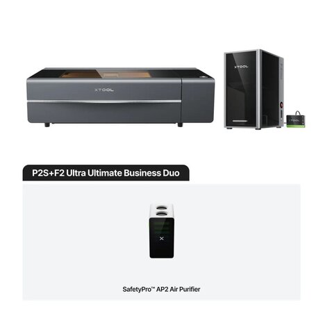 xTool P2S + F2 Ultra Ultimate Business Duo