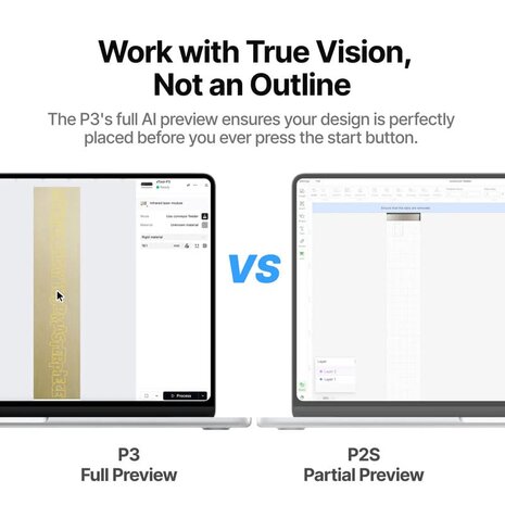 xTool P3 Convoyeur intelligent 150cm