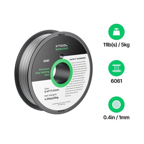 xTool 1,2 mm 6061 Aluminum Alloy Welding Wire 2kg Spool