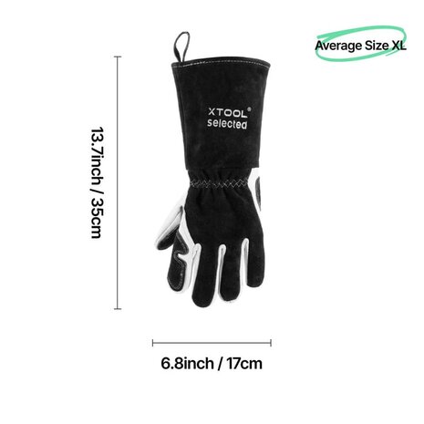 35,56 cm Laser Welding Gloves for xTool MetalFab