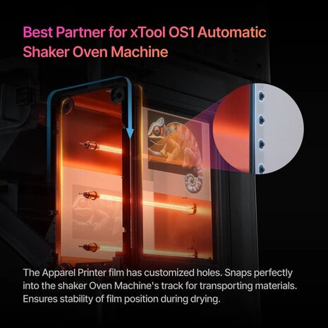 xTool DTF Gold Foil Film Roll 30m DiDEMCO