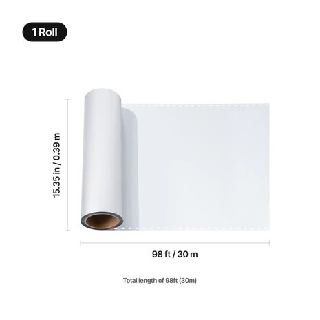 xTool DTF Silver Foil Film Roll 30m DiDEMCO