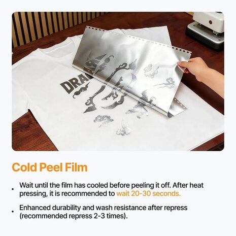 xTool DTF Silver Foil Film Roll 30m DiDEMCO