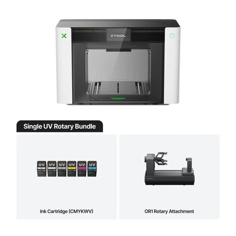 xTool O1 Omni Printer - Single UV Rotary Bundle DiDEMCO