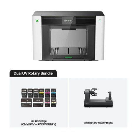 xTool O1 Omni Printer - Dual UV Rotary Bundle DiDEMCO