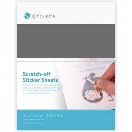 Scratch-off Zilver SILHOUETTE