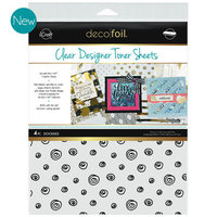 Doodles * Clear Toner Sheets - iCraft Deco Foil 