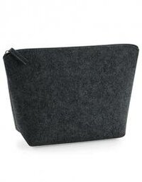 BagBase Felt Accessory Bag M - Charcoal