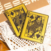 3mm Tweekleurige Acrylaatplaat Goud naar Zwart 30x30cm (3x) – xTool