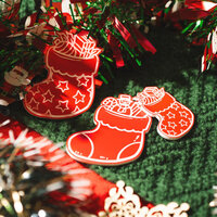 3mm Tweekleurige Acrylaatplaat Rood naar Wit 30x30cm (3x) – xTool