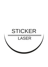 A4 Laser Stickers Transparant (8x)