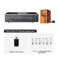 xTool P2S + F2 Ultra UV Ultimate Business Duo