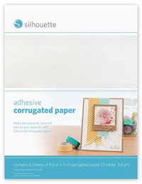 Zelfklevend Golvend Papier SILHOUETTE