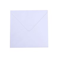 16x16cm Wit Enveloppen 120g (25x)