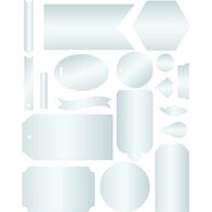 Etch Quill Plastiek assortiment (36x) - We R Memory Keepers