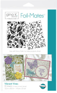 Vibrant Vines - Gina K. Designs Foil-Mates Backgrounds