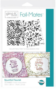 Bountiful Flourish - Gina K. Designs Foil-Mates Backgrounds