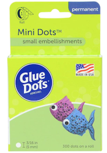 Mini Lijm dots 5mm - Glue Dots