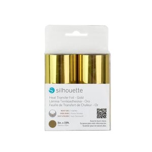 Heat Transfer Foil Gold 76mm x 10m (2x) - Silhouette