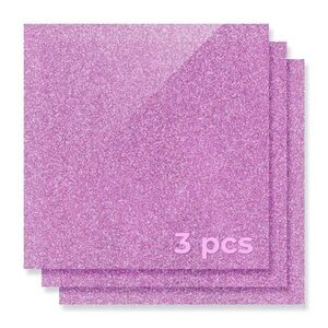 3mm Pink Glitter Acrylaat 30x30cm (3x) - xTool
