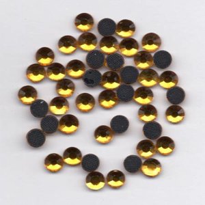 Rhinestones 5mm - Topaz