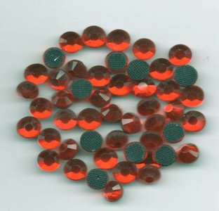 Rhinestones 5mm - Hyacinth Orange