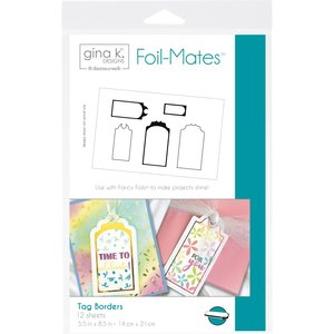 Tag Borders - Gina K. Designs Foil-Mates Backgrounds