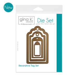 Gina K. Designs (4) Nested Tag Dies
