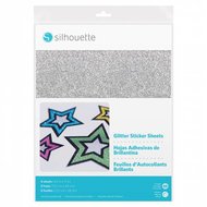 Printbaar Glitter Stickerpapier SILHOUETTE