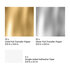 Gold and Silver Foil for xTool M1 Ultra Hot Foil Pen (20x) - xTool